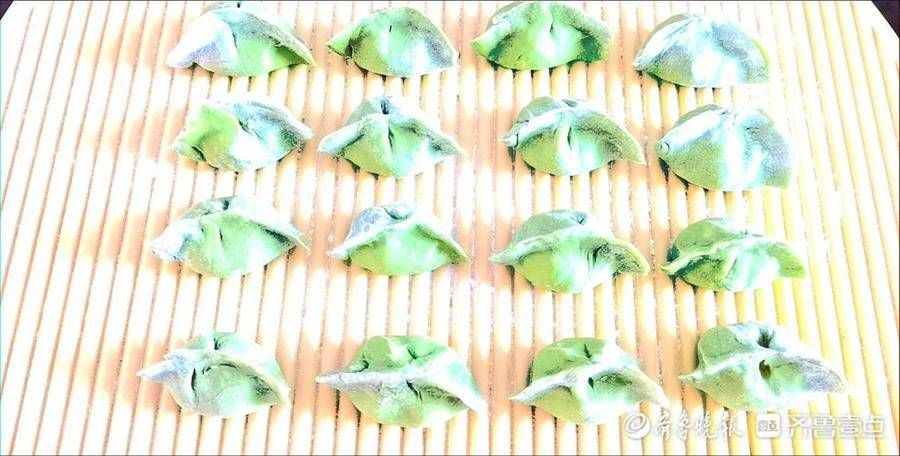 太鲜美了！好吃的翡翠绿鲅鱼饺子出锅啦|壹粉食堂| 齐鲁晚报