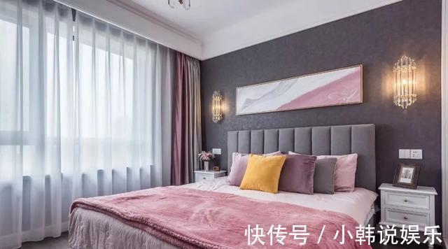 业主|120平轻奢风三居，充满活力和温馨的婚房设计