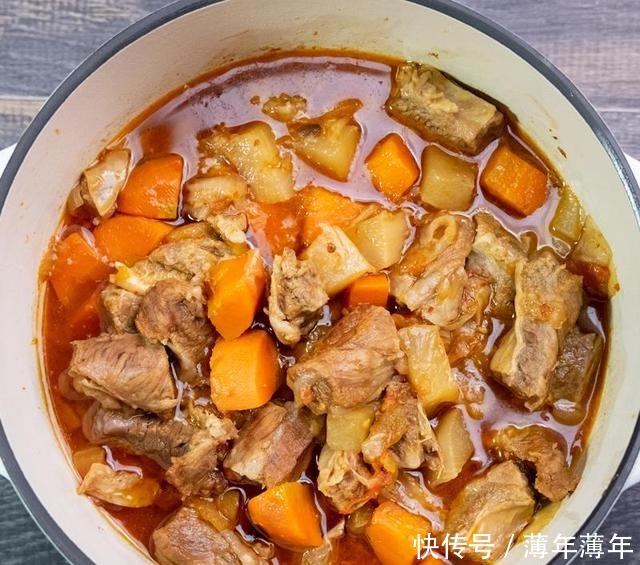 贵妃牛腩|焖牛腩时,老厨子教我这样做,出锅后瞬间飘香百米,还不用一滴水