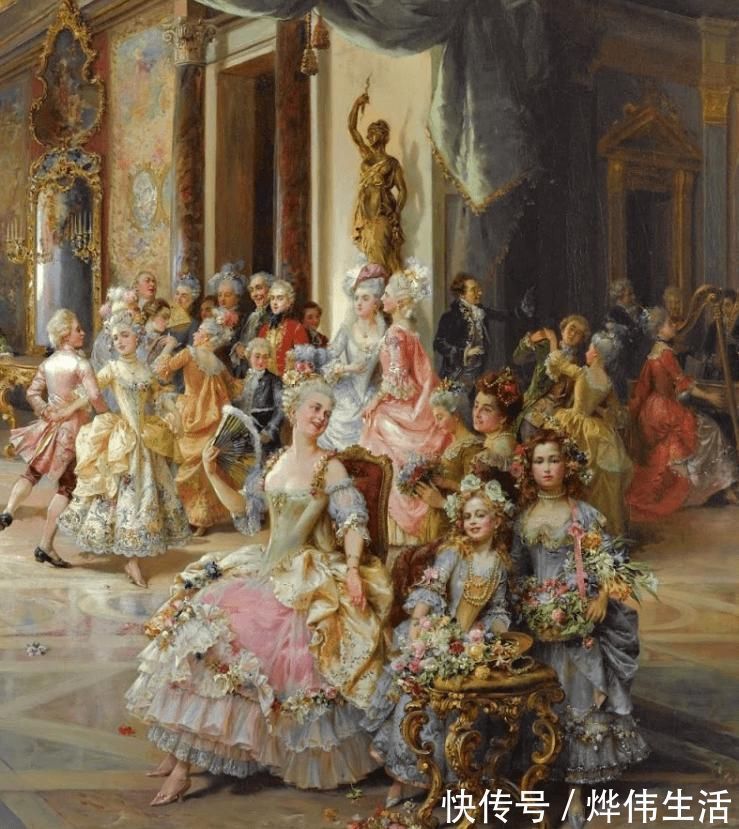 august@华丽的服饰,精美的人物,田园牧歌式的情感