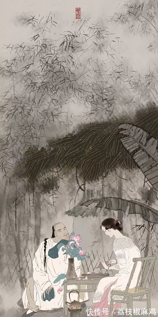 绘画#清华大学才女尧立,她笔下的插画,美到让人窒息