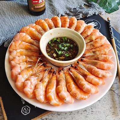 小葱|美味白灼虾