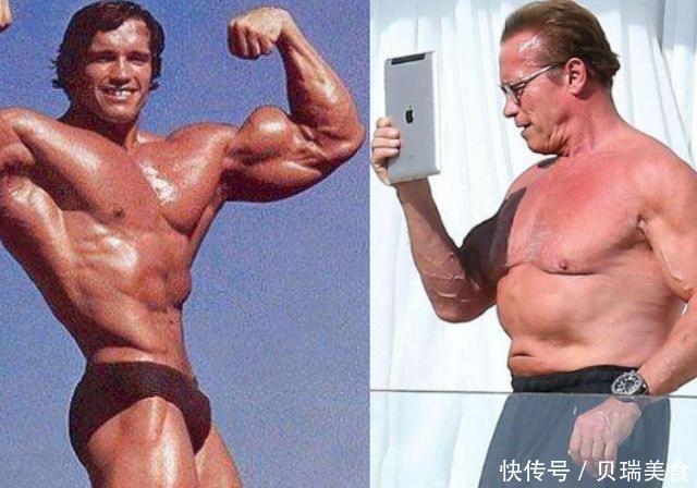 健身|身高1米9的健身肌肉男停练3年后，身材还不如普通人