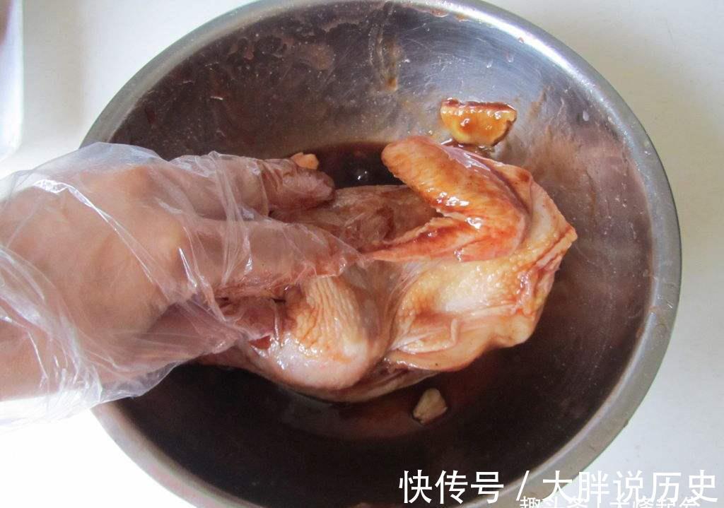 香料|秘制骨里香烤鸡,一人啃一整只都不过瘾,真香太好吃了