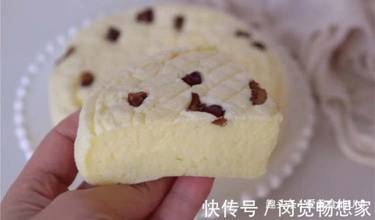 糯米蛋糕|软糯细嫩！免烤箱糯米红枣蒸糕教程来啦！