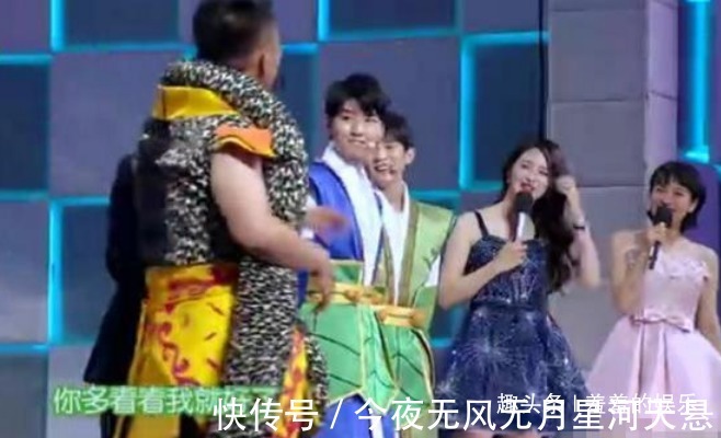 谢娜|快本最令人反感的嘉宾，她全程挡千玺镜头，而他则被拉入黑名单