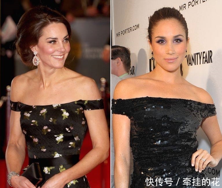 凯特王妃与梅根时尚造型大比拼,都穿同色调衣服,谁更时髦呢?