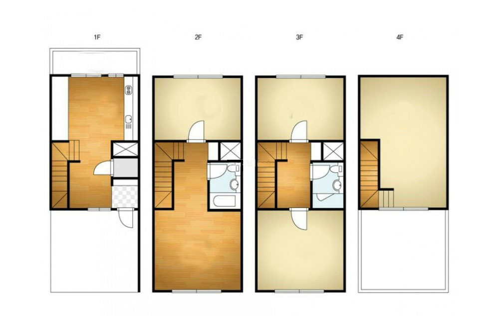 露台|一家4口住4层独栋别墅,光走完整栋楼就要花半小时,生活让人眼红