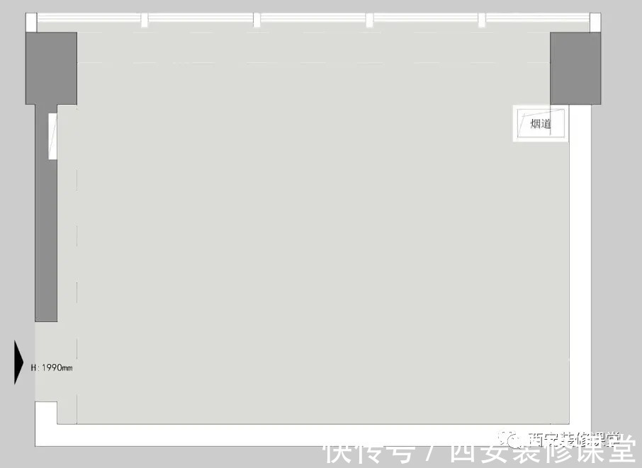 樓梯間|50㎡挑空公寓,做隔層一人住真美