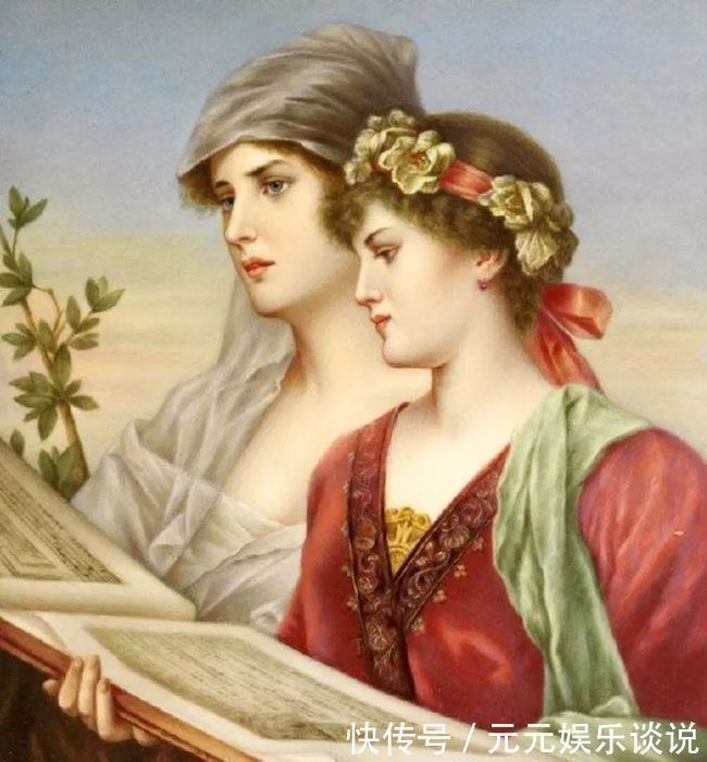 德国$德国画家康拉德笔下 细腻的年轻漂亮女子,真心的美!