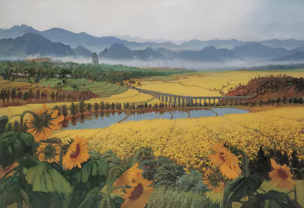 画稿!吴作人吴老先生画稿