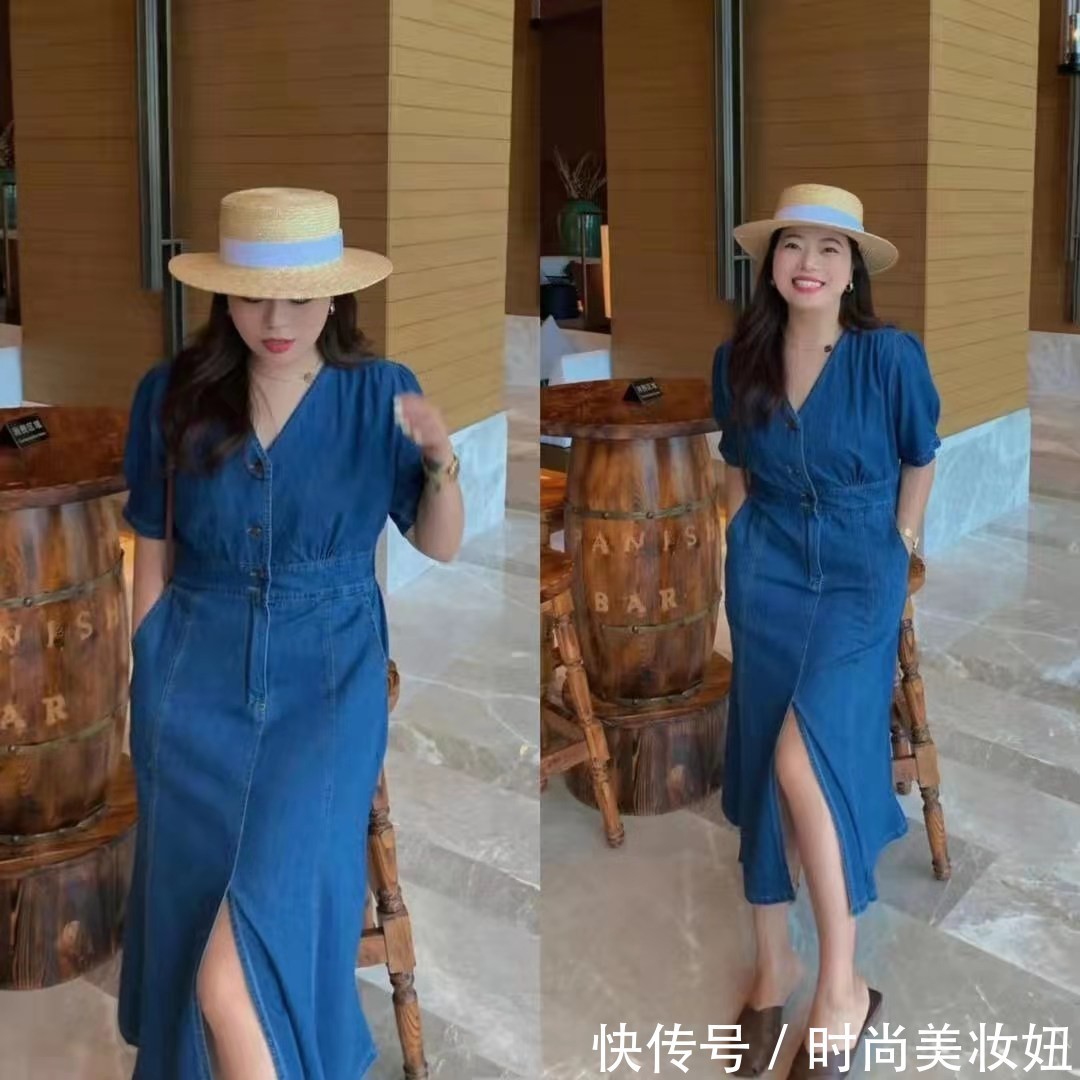 身材|时尚与身材无关,1米65体重135斤穿出洋气范,没小蛮腰照样美