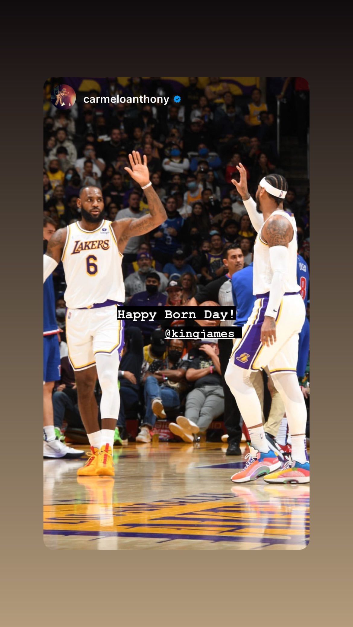 生日快樂|眾星群賀！保羅、甜瓜、格林、卡魯索等祝詹姆斯生日快樂