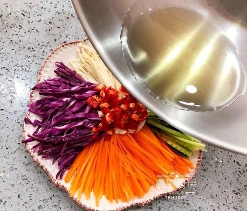  凉菜|家宴必备的小凉菜——五福临门五彩素什锦