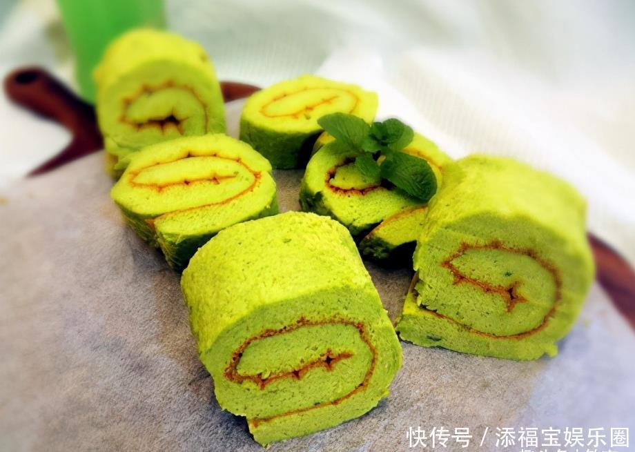 细砂糖|初入夏,吃馒头不如吃这蛋糕,几样食材简单一卷,蓬松暄软营养高