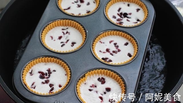 香甜|无需揉面的米发糕，搅一搅、蒸一蒸，香甜Q弹有嚼劲，比馒头简单