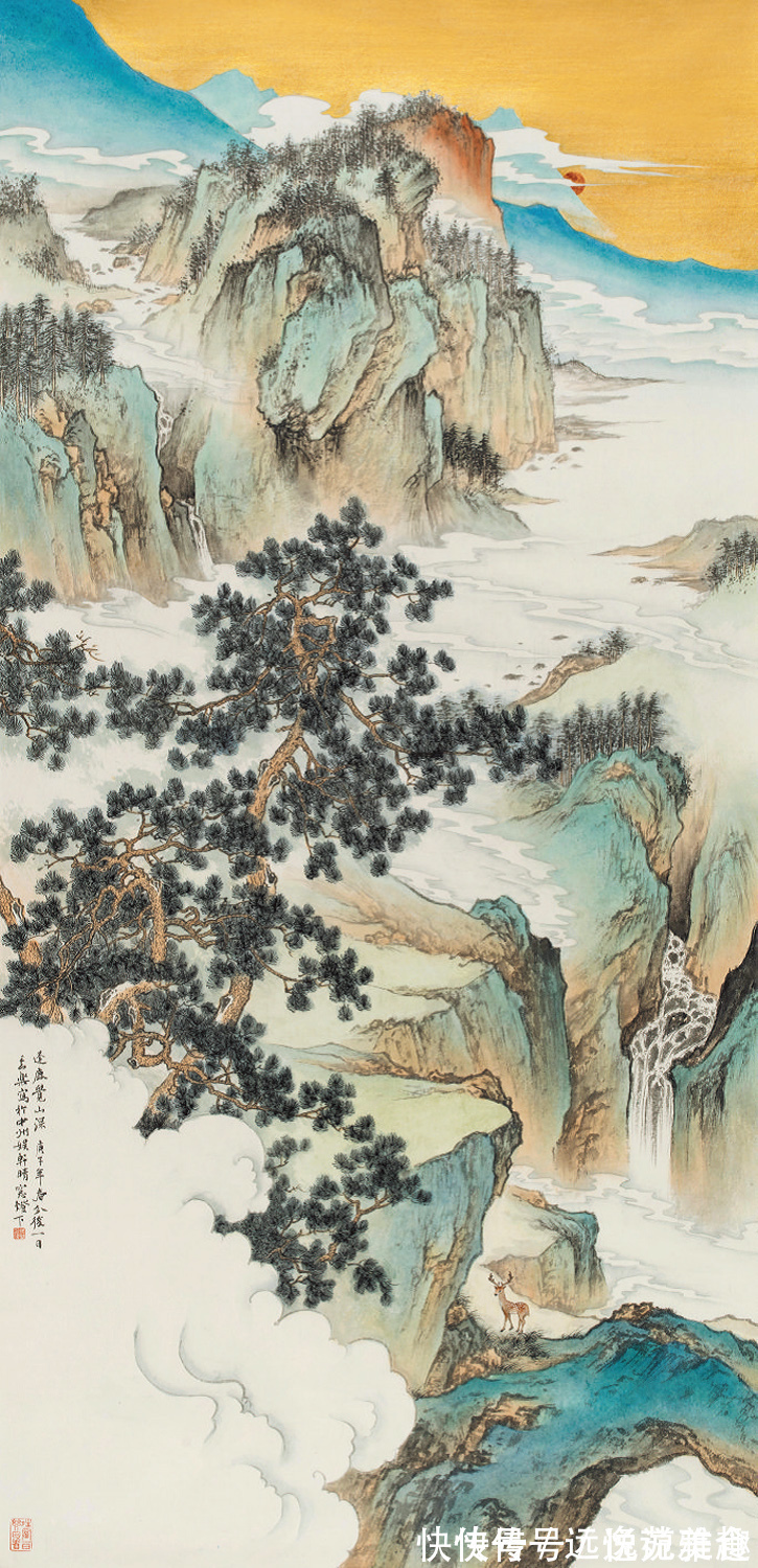 中国国画家协会&【画作欣赏】走进温暖,与美好同行!画家周其乐作品欣赏