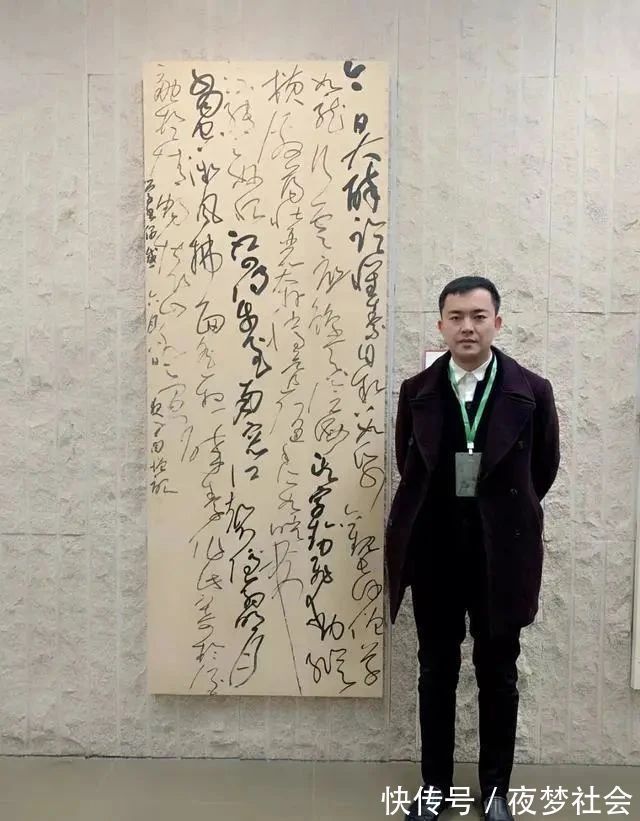 自叙帖!他的草书秉性直抒,不仅摘得第四届兰亭奖,还摘得12届国展大奖