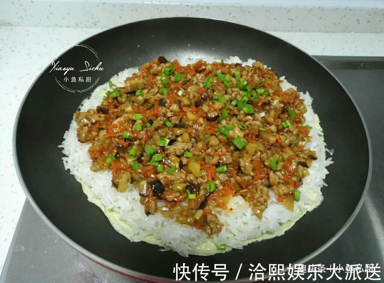 榨菜|1斤糯米,2个鸡蛋,锅里一煎,喷香解馋,孩子大人吃不够