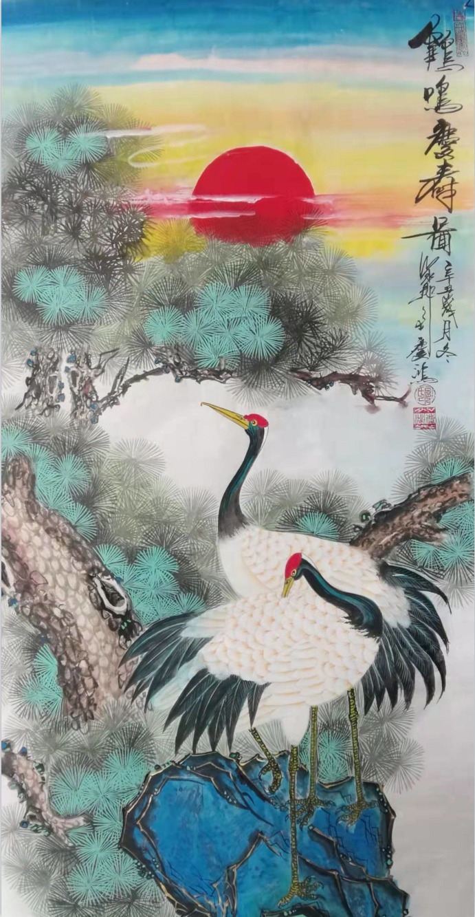 国画$"福虎迎新春”全国艺术名家邀请展——扈庆鸿国画作品赏析