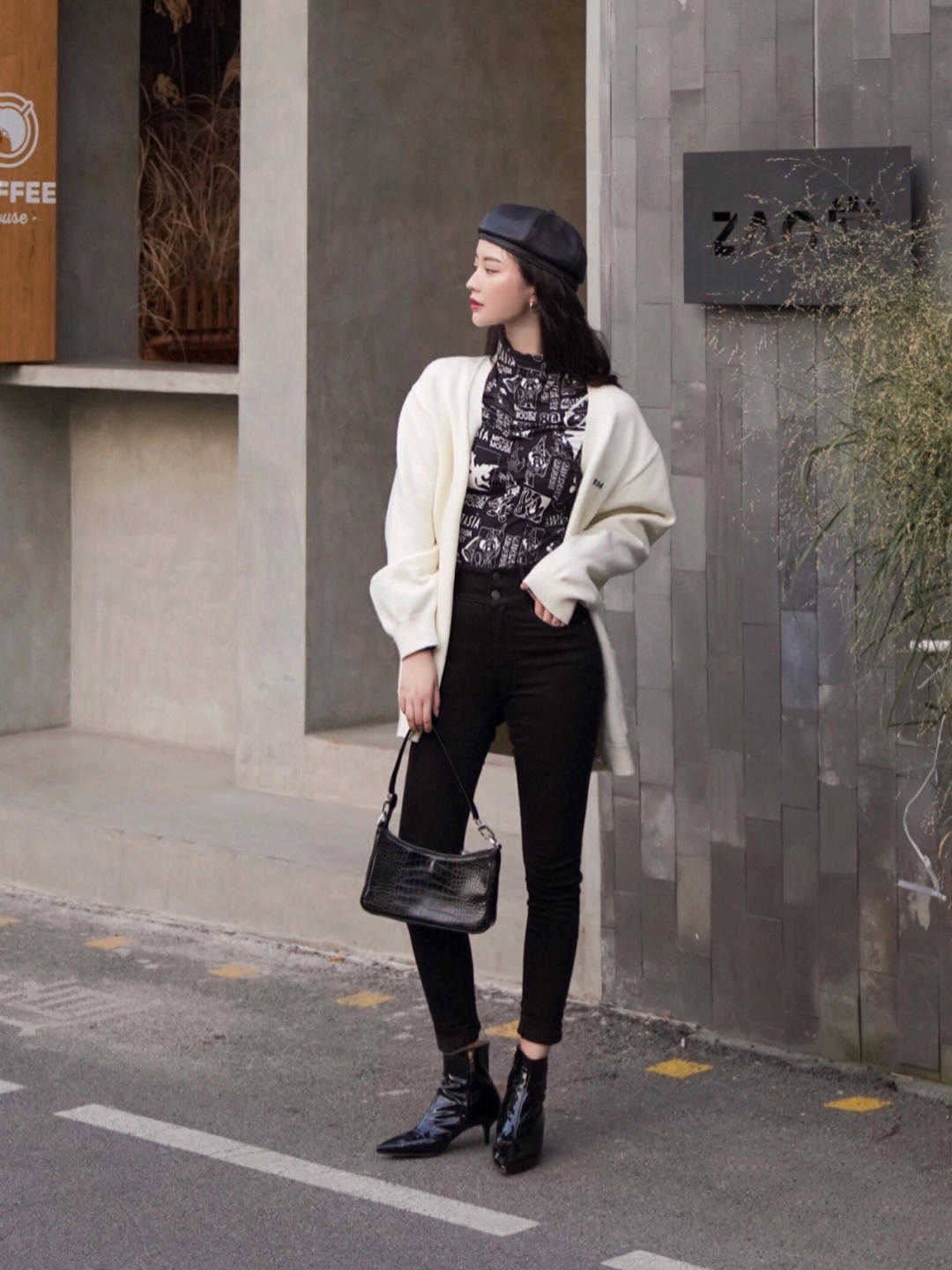 休闲裤|冬季的针织开衫,温柔文艺,驱散一冬寒气