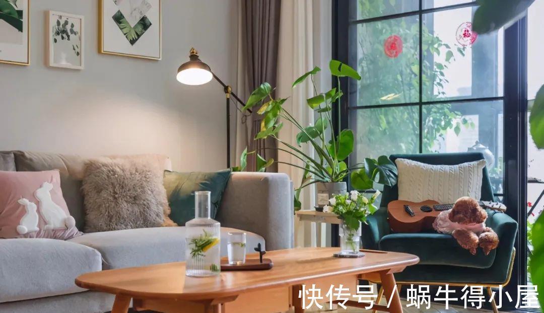 老婆|90㎡花了20W,老婆将阳台改花园太美了,参观的人都舍不得走