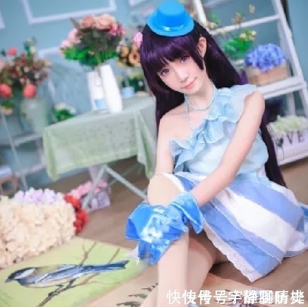 蛋糕裙|小姐姐cos五更琉璃，为了掩饰腿短，偷偷改装“蛋糕裙”