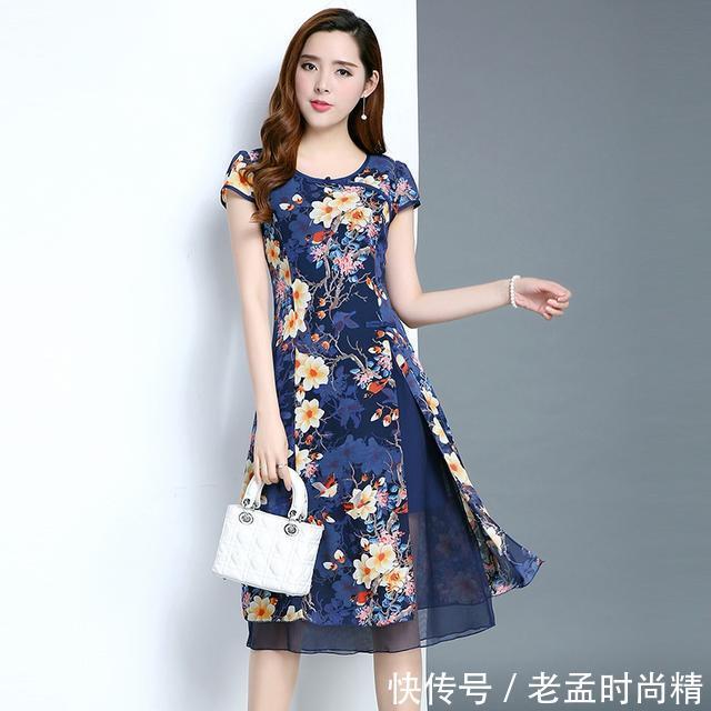 印花|改良旗袍轻松演绎复古时尚，让妹纸们更加的知性优雅、明艳动人