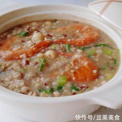  自从学会虾干油姜杂豆粥，就没有不想吃饭的时候