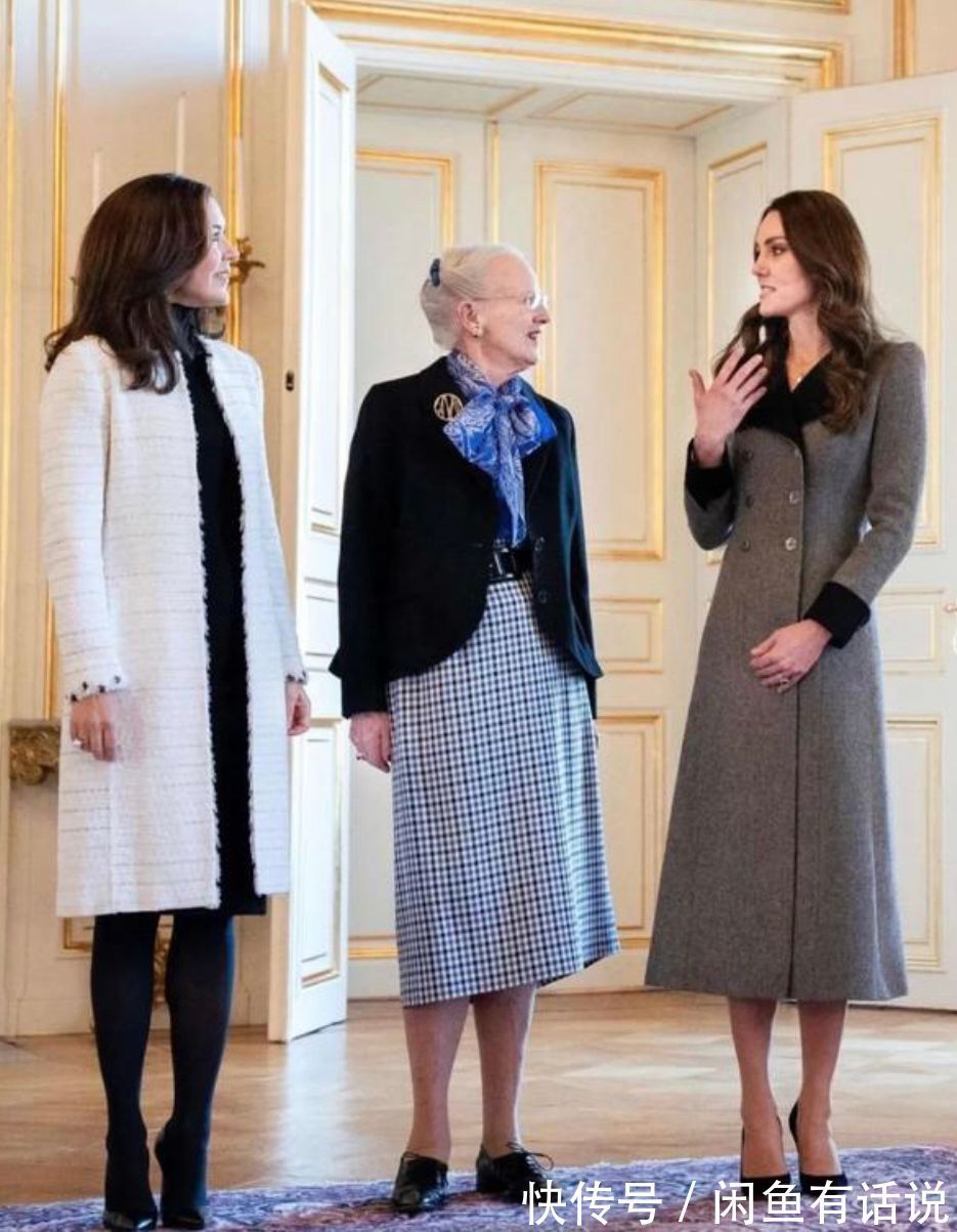 法则 看到凯特和丹麦王妃同框穿“黑白灰”,终于明白什么叫高级气质美