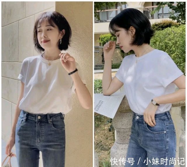 格纹裤|怎么穿T恤才好看？采用简单的穿搭技巧，就能让普通的T恤不再普通