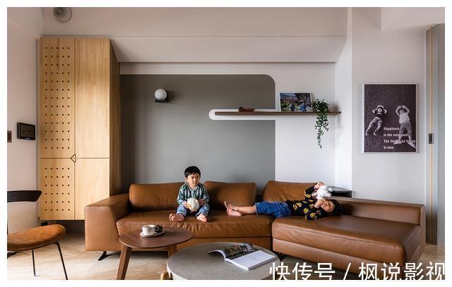色彩|想给单调的家加点色彩？看看这个案例，相信你会有灵感！