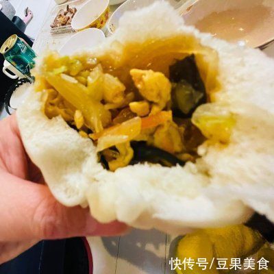包子|吃了这碗全素馅五目包子,一口下肚感觉超暖