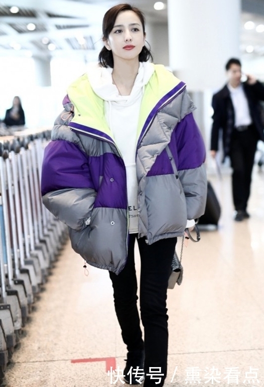 小黑|冬季不想显臃肿,让小黑裤拯救羽绒服,轻松解决搭配烦恼