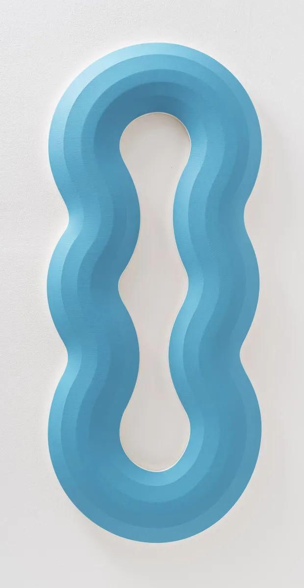  橡皮|徒手造彩色弧线与波浪，模糊边界的“橡皮”艺术家