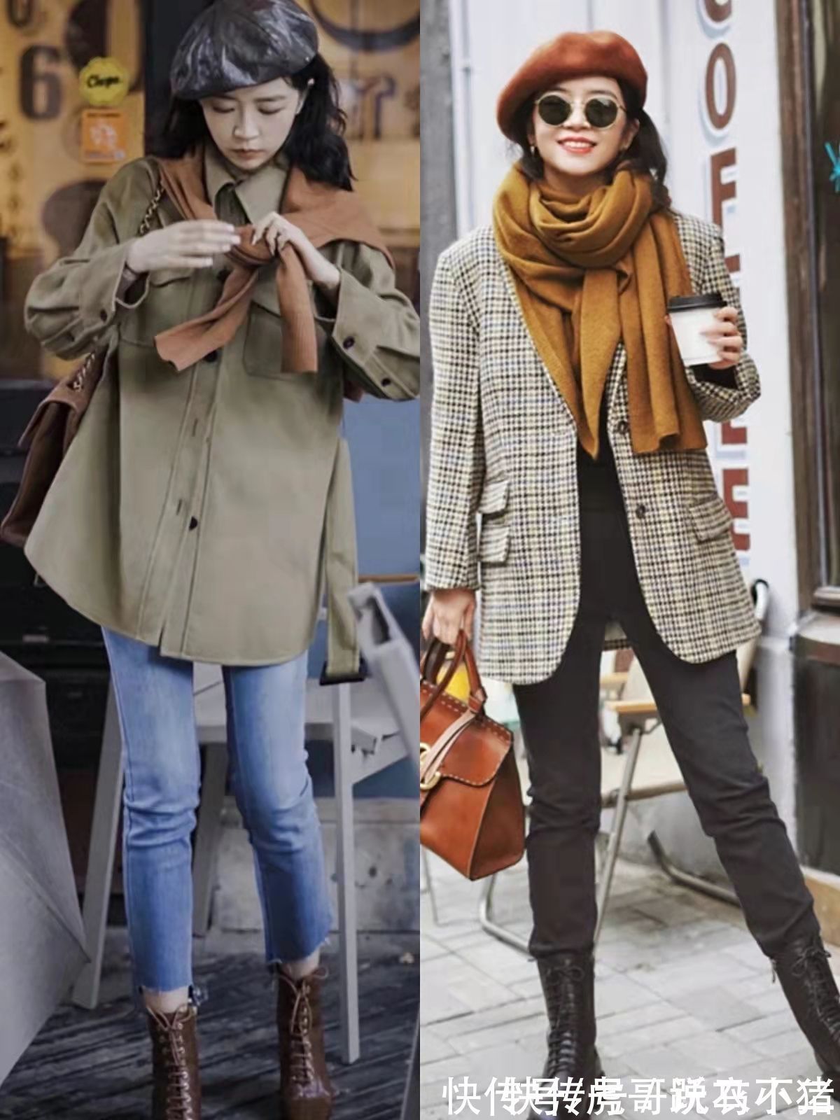 博主 冬季不管穿“短靴”、“长靴”,还得看博主三木,这穿搭思路绝了