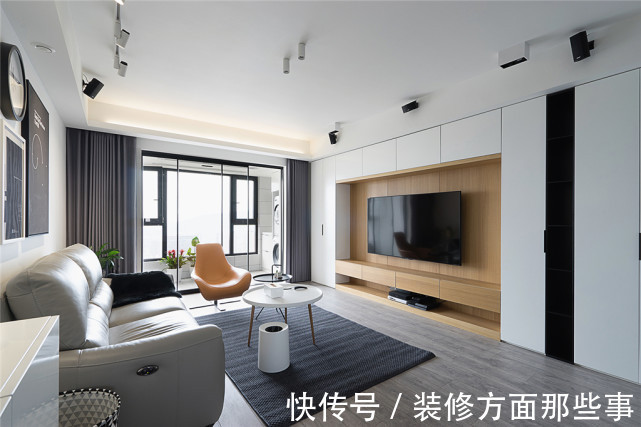 自然灰|72平现代风回归本真，自然和谐的生活境界