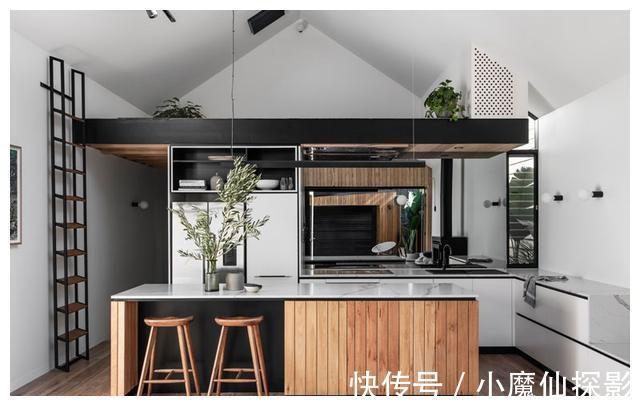 阁楼|35平小户型别墅设计，花园，阁楼功能齐全，不输几百万的高级别墅