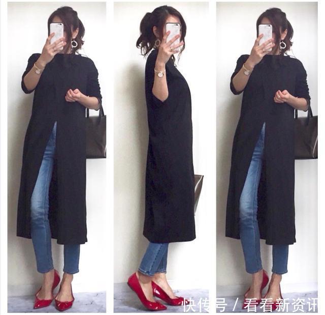 降温不会穿这位日本博主的早秋穿搭,简约不单调,每一套都实用