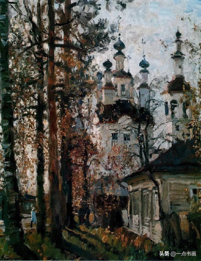 美术学院#阿巴库莫夫：被誉为俄罗斯的金笔，其画笔下都是净化的世界