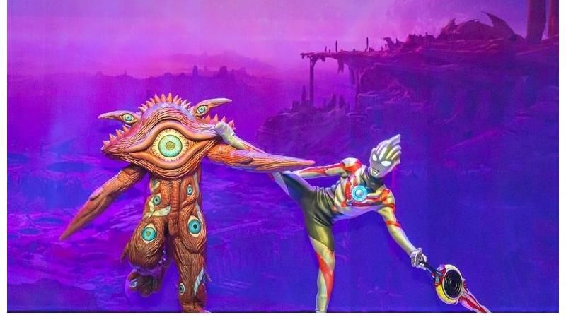 三水区|三水区文化中心大剧场上演奥特曼舞台剧