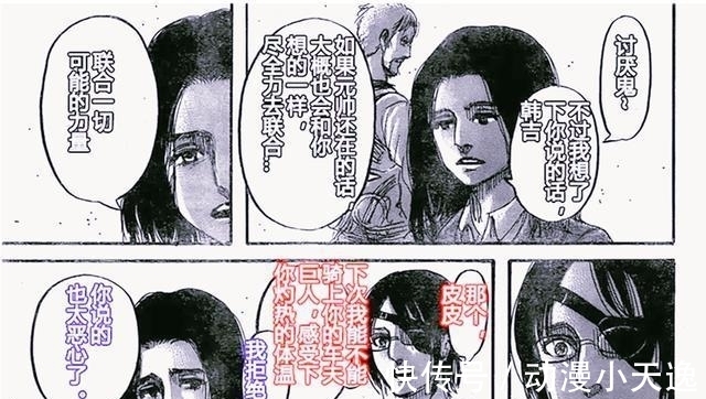艾伦|进击的巨人:为什么韩吉临死前最后一个愿望是骑一骑皮克小姐姐?