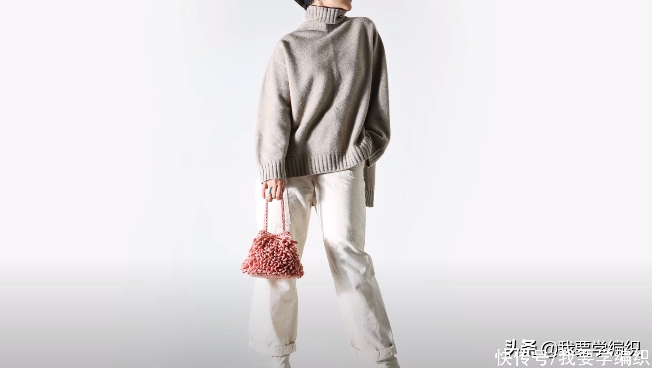 自己钩一款可爱又别致的手提包，刺猬包编织教程，新手入门级包包