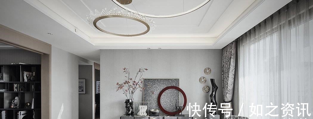 高级感|新中式的家庭装修,高级感十足,又显露着传统中式的克制和贵气!