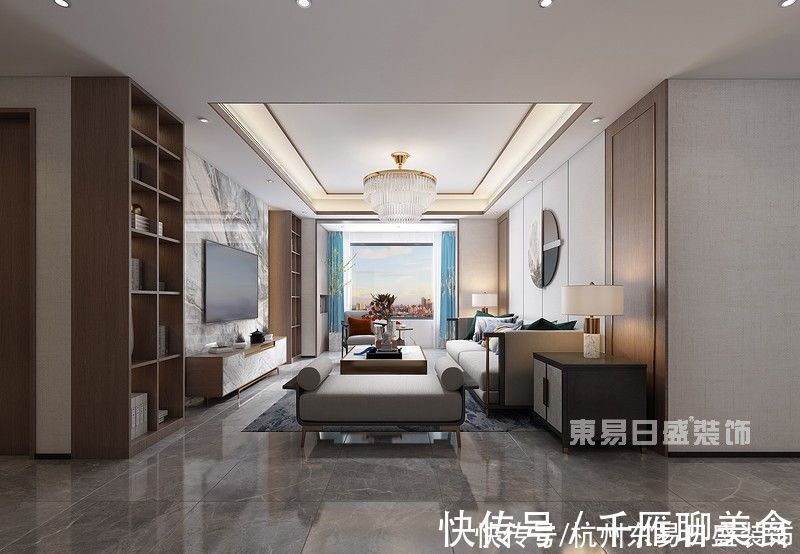 设计|118平米新房装修，江南烟雨，风雅缭绕，美疯了的新中式设计