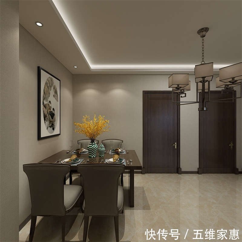 新中式|90㎡房子装修设计新中式，彰显古典之美，又有时尚高雅！