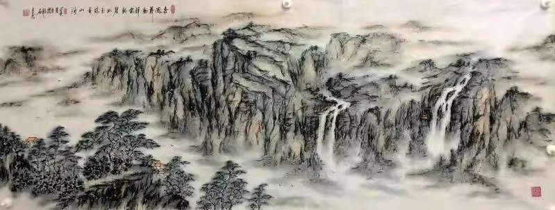 国画&杨志杰国画山水画作品欣赏