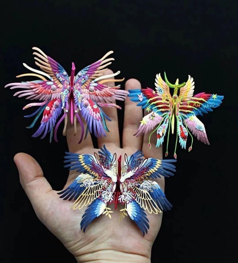 灵感$抑郁小哥把一只2毛钱的千纸鹤折成了我买不起的样子,不但病好了还年入百万