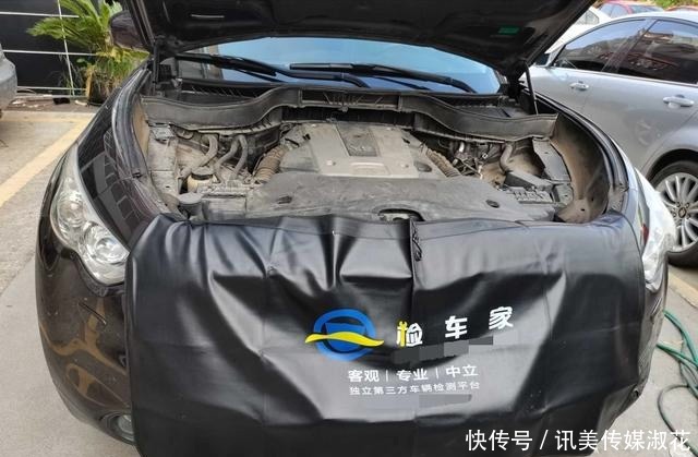 变形|报价15万的英菲尼迪FX35,内饰破烂大梁变形,妹子敢上车?