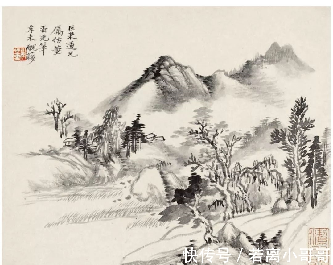 灵气|「津门网」不仅自然的美,也加入了画家特有的文人情趣,更具灵气